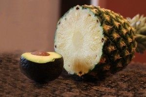 Продукты способствующие похудению. Авокадо, ананас.
