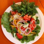Рецепты салатов для похудения